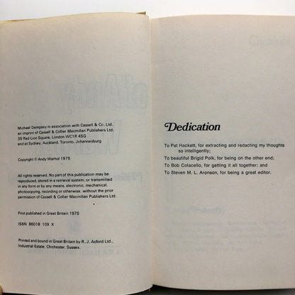 UK 1st Edition Page
