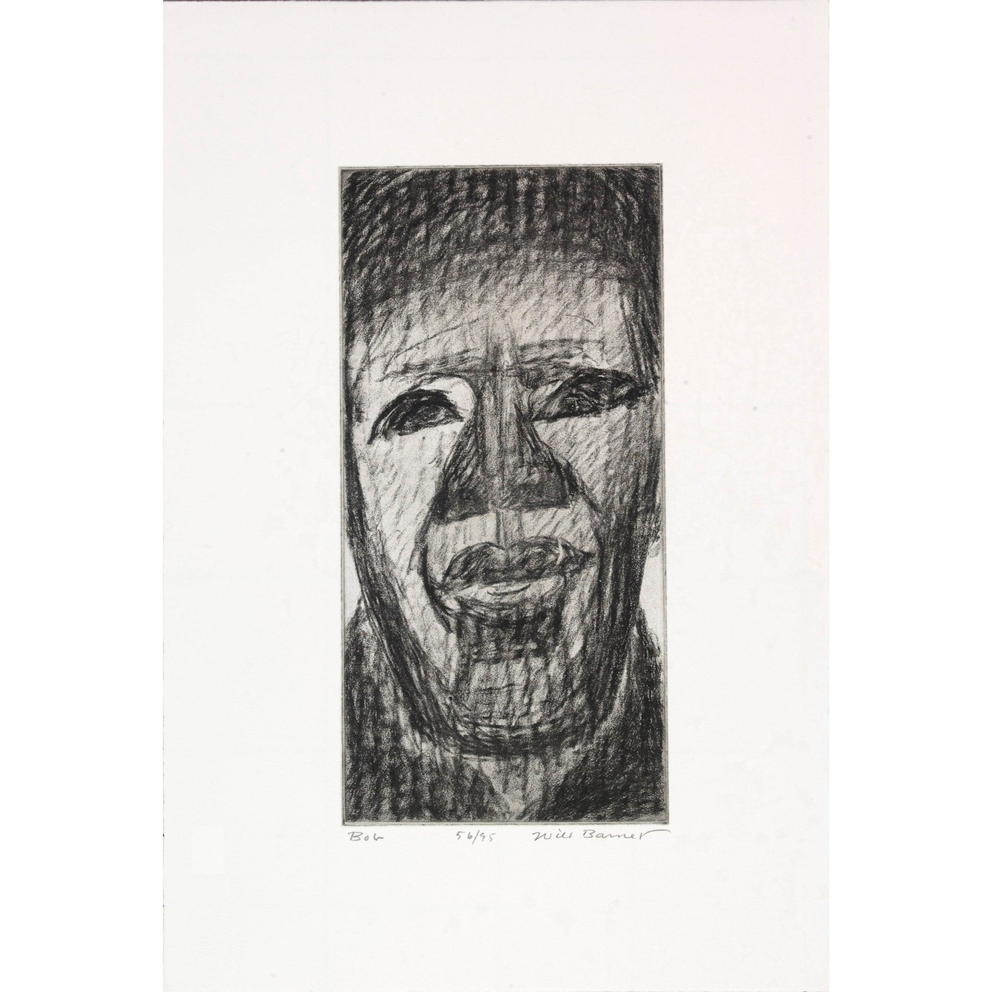 Will Barnet Bob 2004 Signed Numbered Titled Limited Edition Lithograph - Joseph K. Levene Fine Art, Ltd. 
