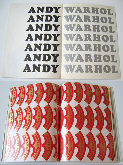 Andy Warhol Neuen Nationalgalerie, Berlin, 1969 1st Edition