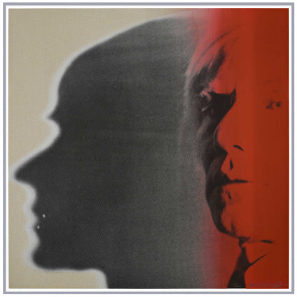 Andy Warhol The Shadow (F&S II. 267), 1981 from the Myths portfolio color screenprint with diamond dust on Lenox Museum Board Framed