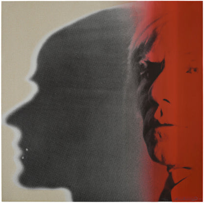 Full Sheet Andy Warhol The Shadow (F&S II. 267), 1981 from the Myths portfolio color screenprint with diamond dust on Lenox Museum Board