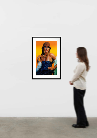 Cindy Sherman Woman in Sun Dress, 2003 Lambda C-Print Signed Dated Framed, View For Scale