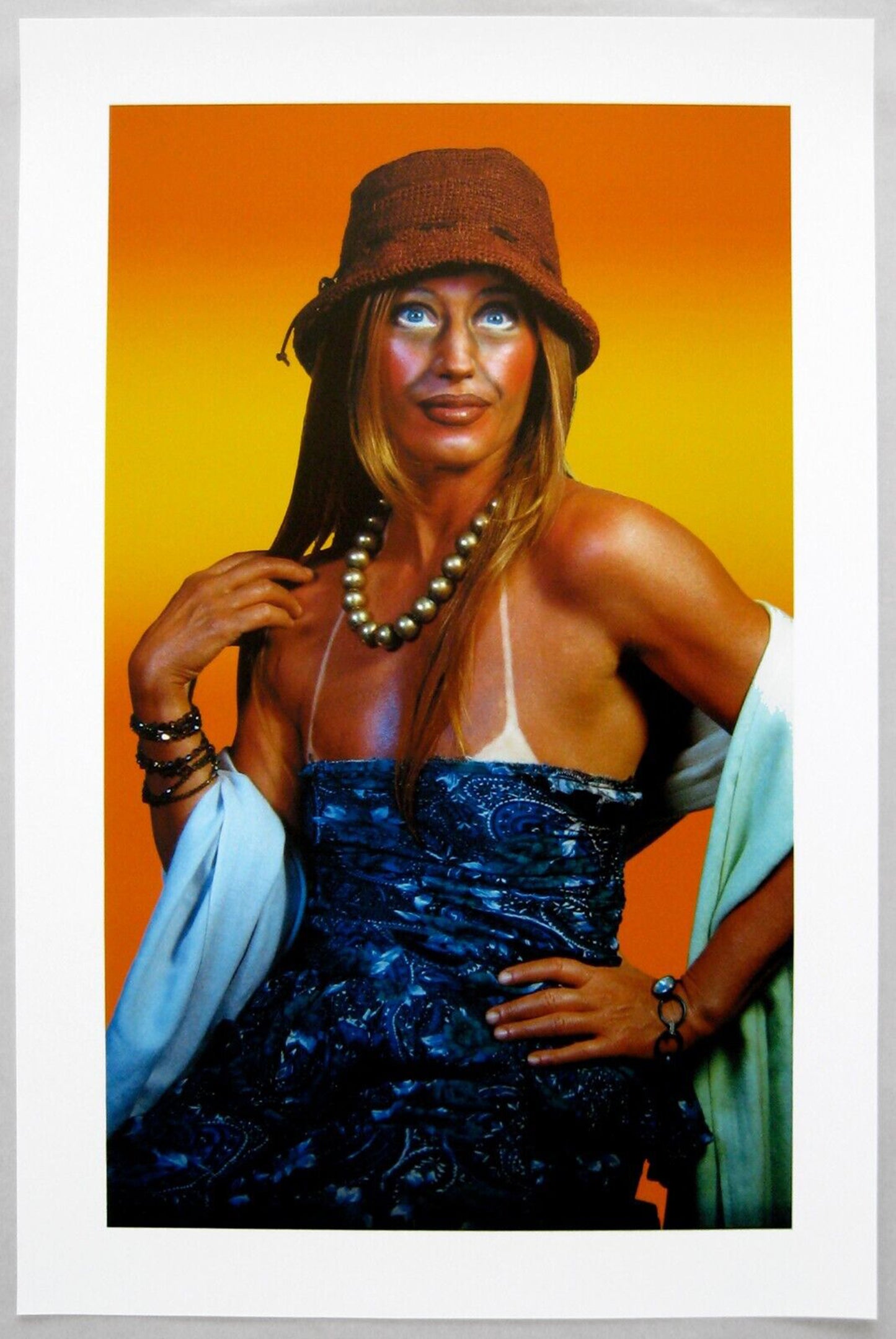 Cindy Sherman Woman in Sun Dress, 2003 Lambda C-Print Signed Dated Framed