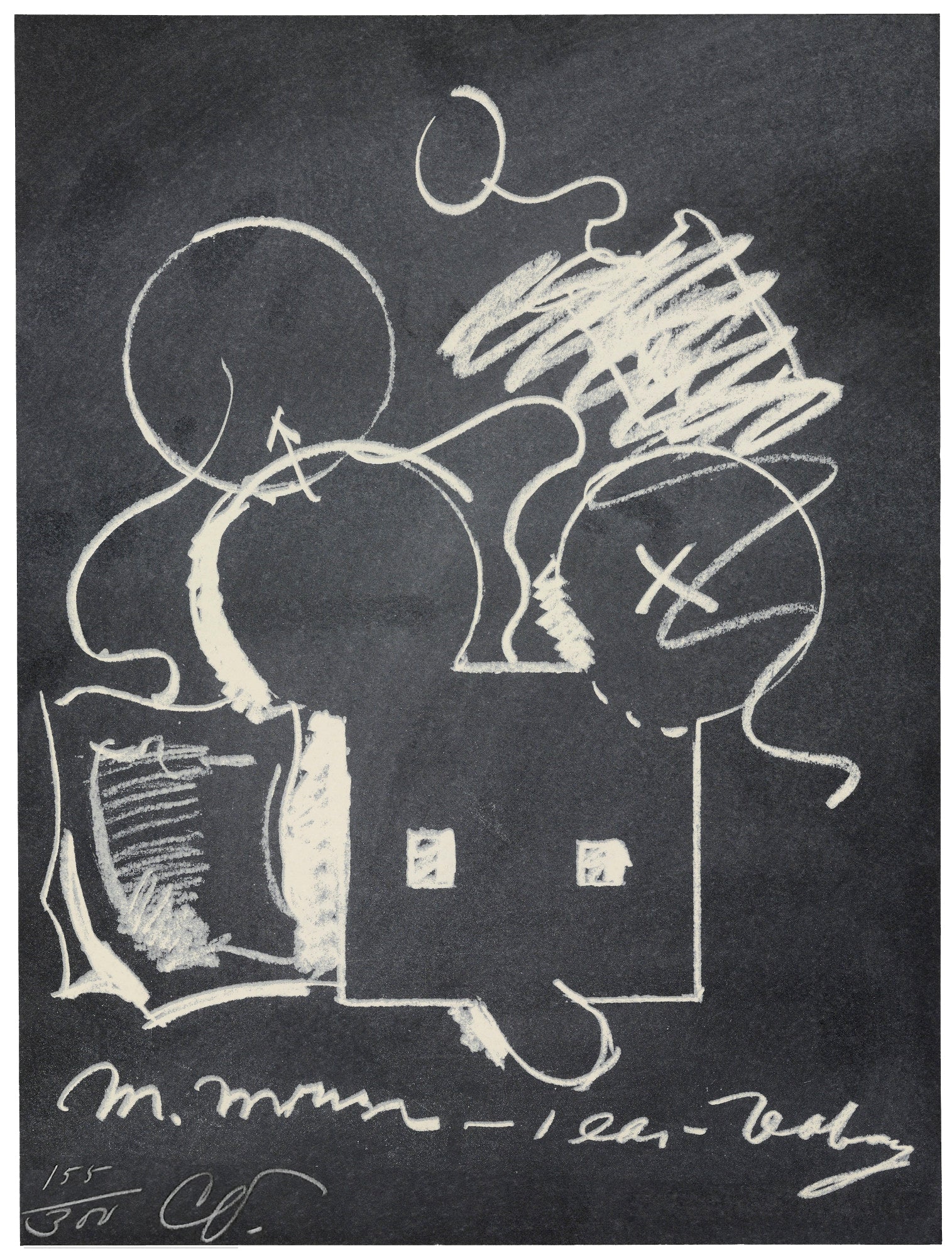 Claes Oldenburg M. Mouse-1 Ear-Tea Bag, 1973 full sheet