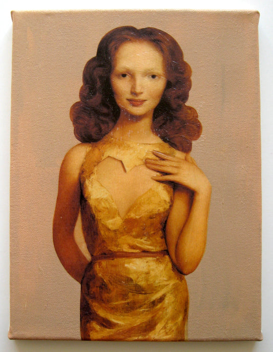 Eric Doeringer John Currin, 2005 Bootleg Series Appropriation Canvas Signed Dated