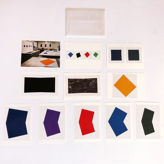 Ellsworth Kelly 2001 Set 11 Miniature Color Offset Lithographs