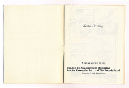 Keith Haring, 1981 First Edition Keith Haring's 1st Book