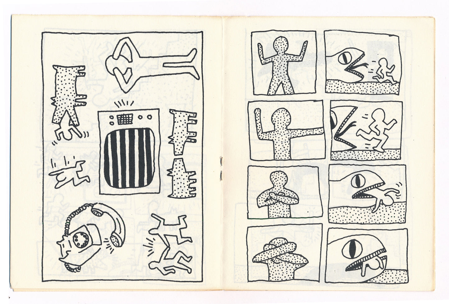 Keith Haring, 1981 First Edition Keith Haring's 1st Book