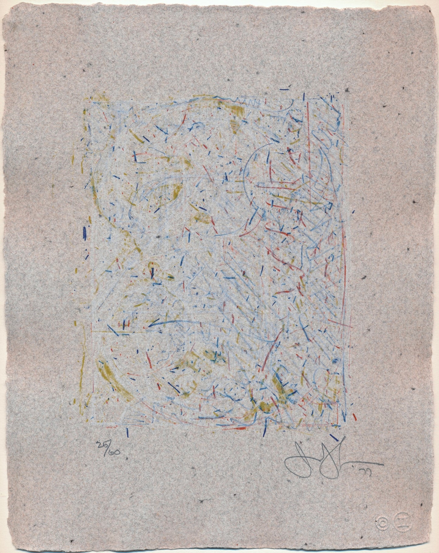 Jasper Johns 0 Through 9, 1977 ULAE 190 Numbers Signed Ltd Ed Lithograph