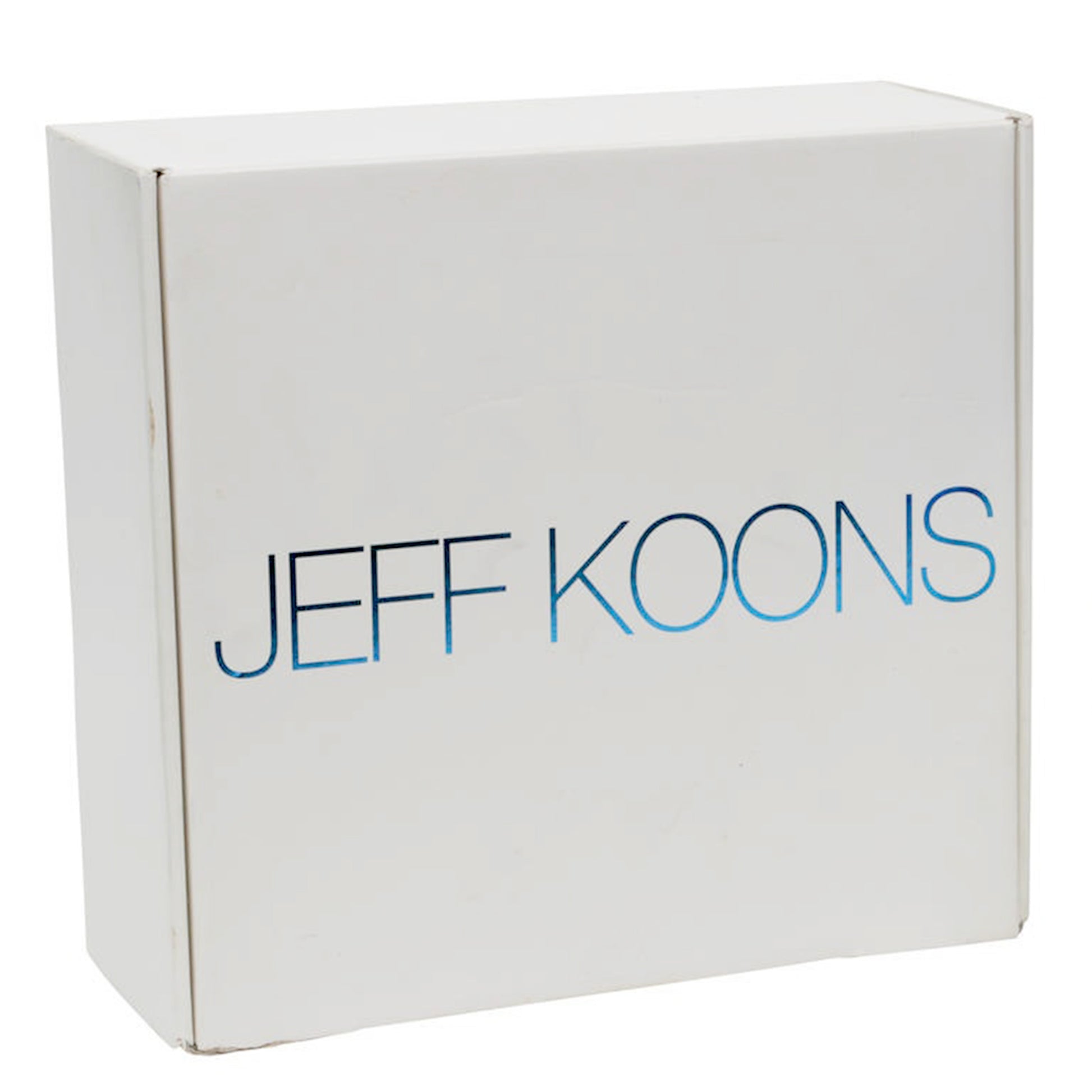 Jeff Koons Blue Balloon Dog, 2002 Publisher's Original Box