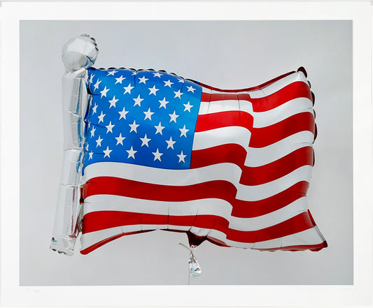 Jeff Koons Balloon Flag, 2020 Archival Pigment Print Signed Numbered Dated Ltd Ed Framed