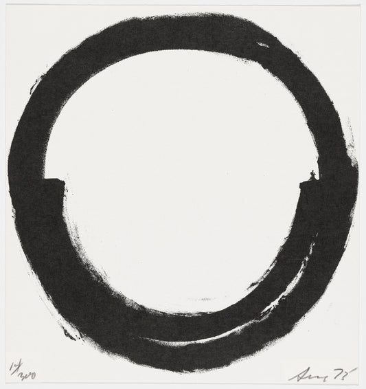 Richard Serra Sans titre, 1973 Lithographie Ltd Ed Encadrée