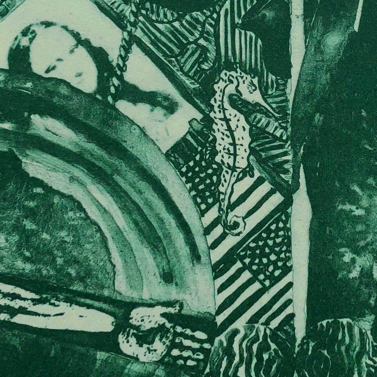 Jasper Johns Summer Green 1991 ULAE 254/S64 Seasons Ltd Ed Lithograph - Joseph K. Levene Fine Art, Ltd. 