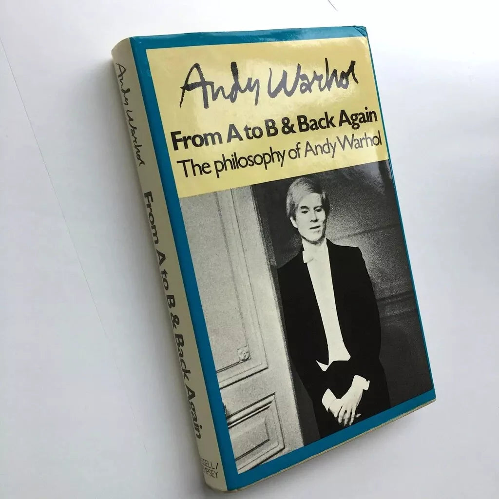 Andy Warhol The Philosophy of Andy Warhol 1975 Signed 1st UK Ed