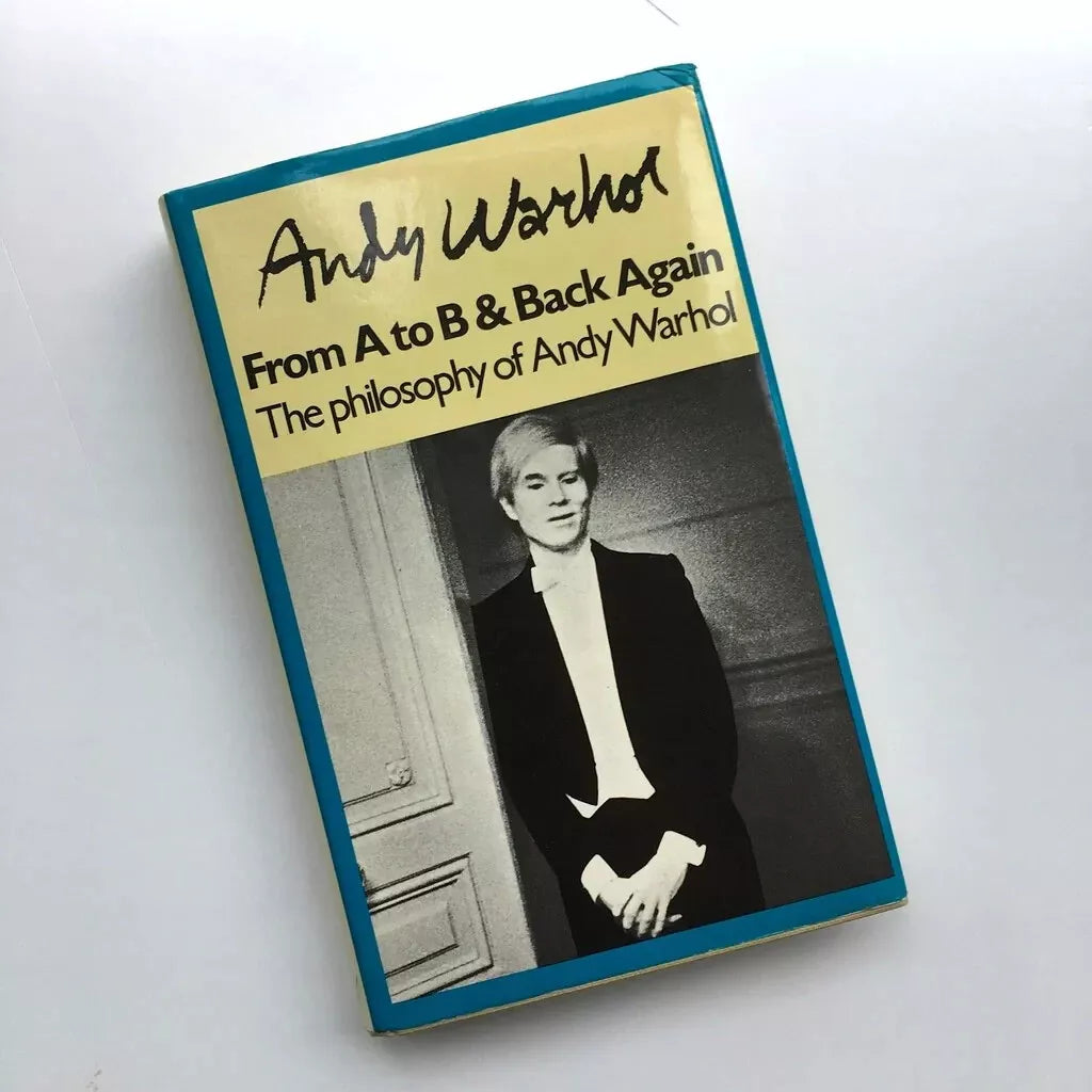 Andy Warhol The Philosophy of Andy Warhol 1975 Signed 1st UK Ed