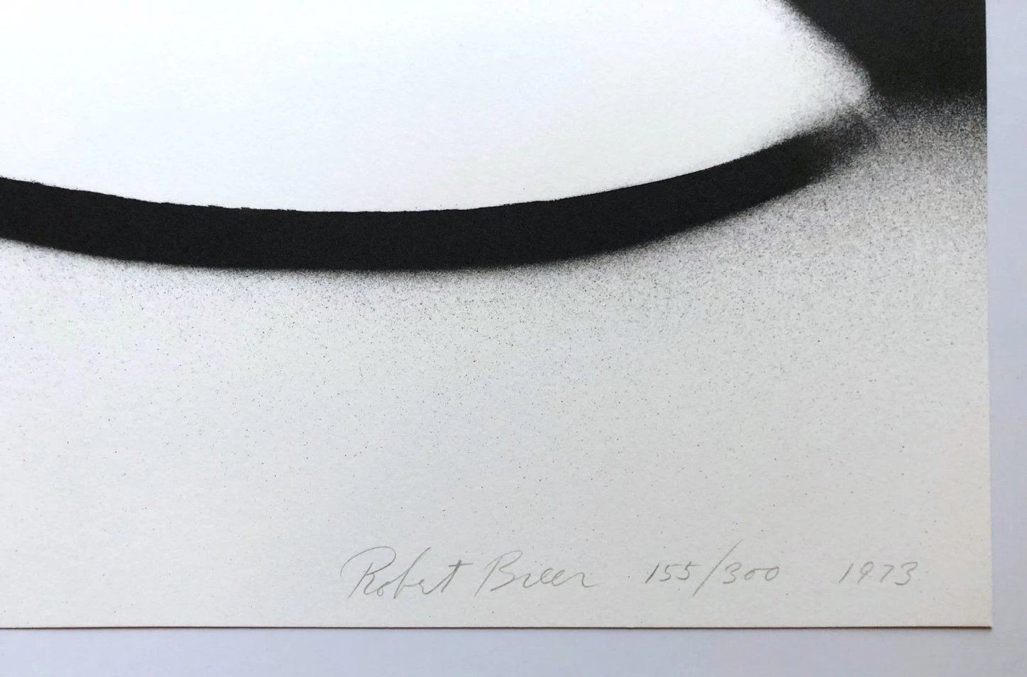 Robert Breer Untitled, 1973 Signed Numbered Limited Edition Lithograph