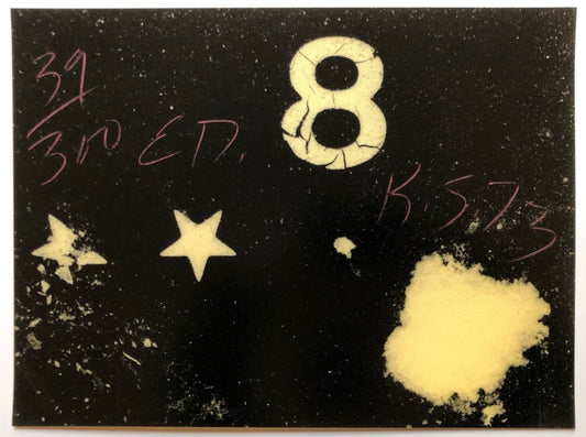 Keith Sonnier Untitled, 1973 Signed Screenprint With Varnish