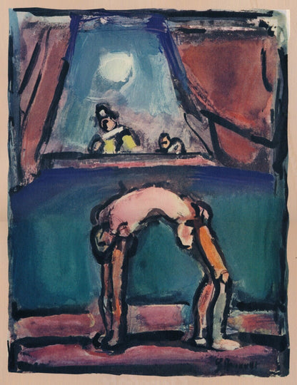 George Rouault Divertissement, 1943 Portfolio 15 Offset Color Lithographs