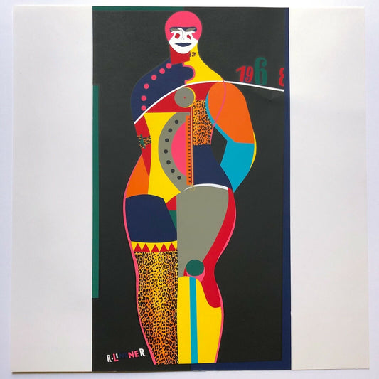 Richard Lindner Untitled, 1969 Color Screenprint full sheet