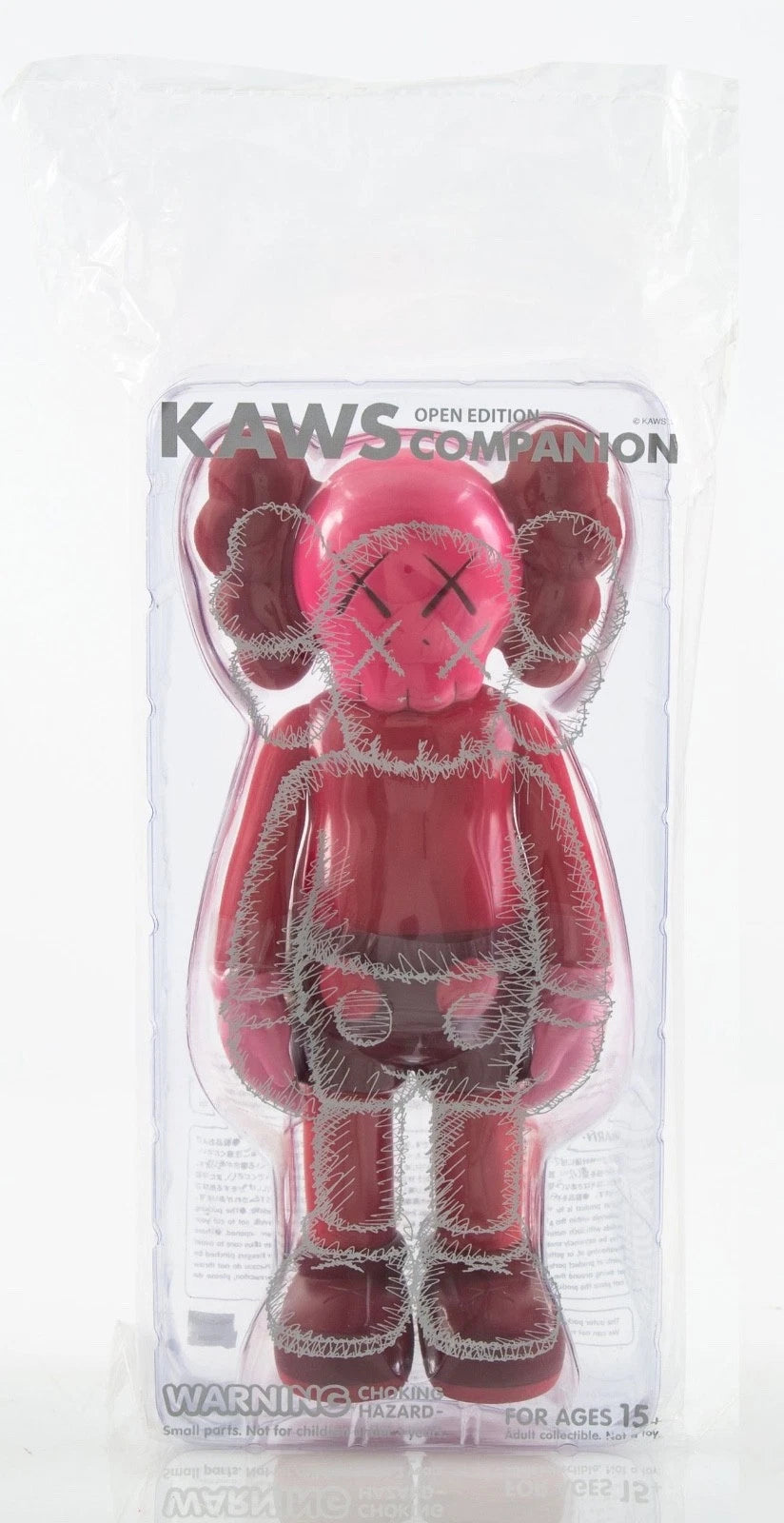 Kaws Companion (Blush) 2017 Limited Edition Painted Cast Vinyl Multiple