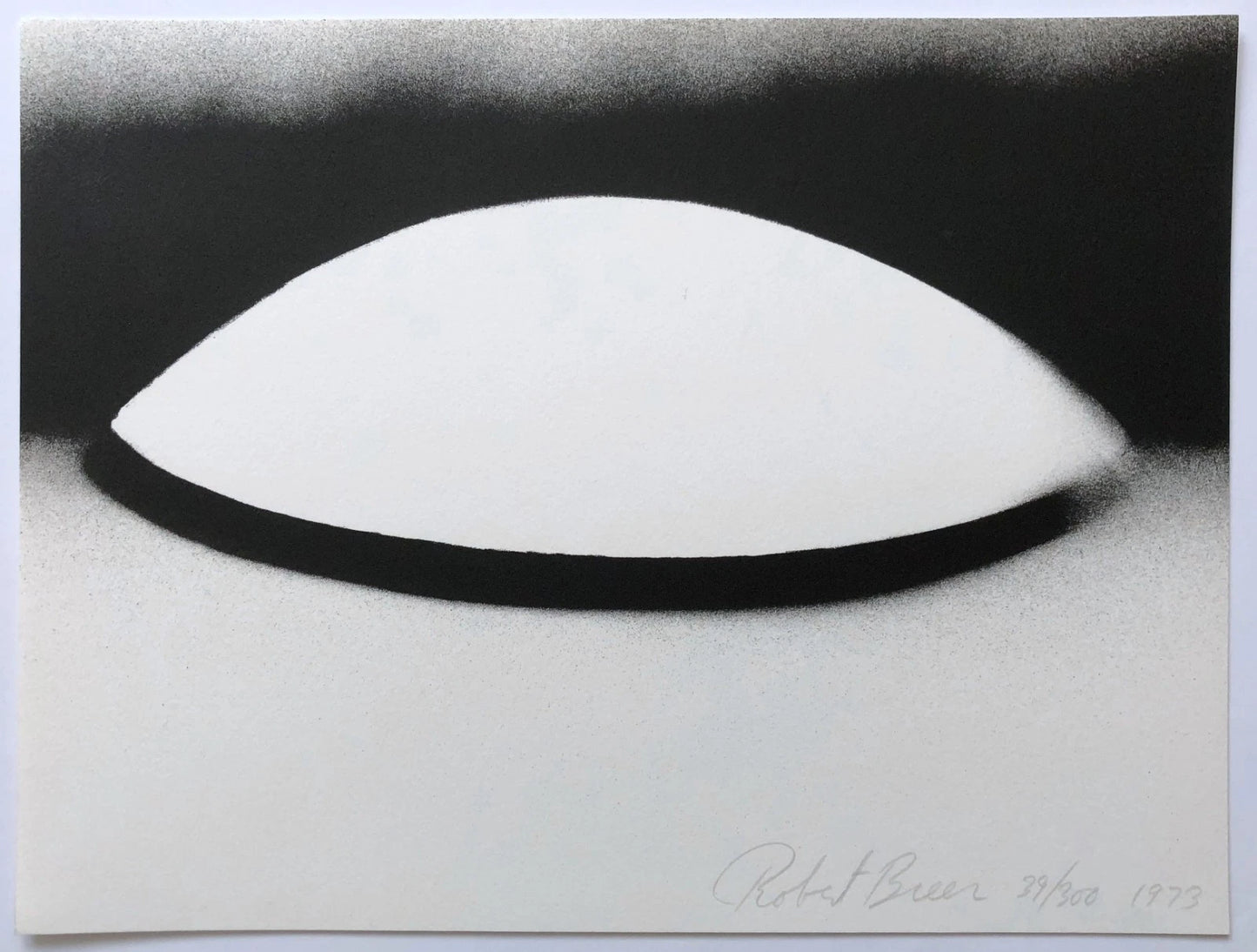 Robert Breer Untitled, 1973 Signed Numbered Limited Edition Lithograph
