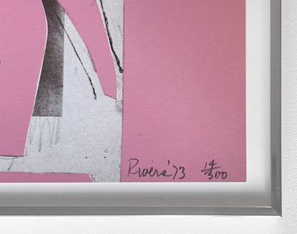 Larry Rivers Lenin, 1973 Color Lithograph detail of signature, date and edition number