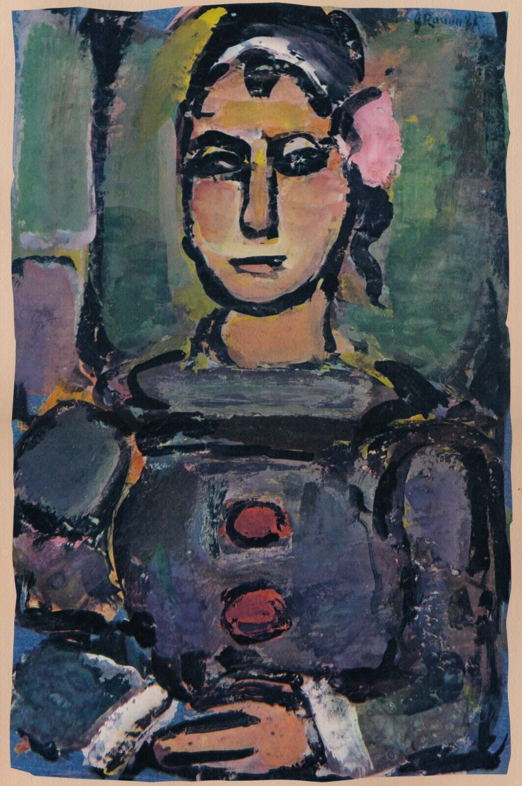 George Rouault Divertissement, 1943 Portfolio 15 Offset Color Lithographs