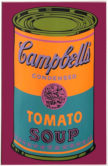 Andy Warhol Campbell’s Soup Can (Tomato), 1968 Color Screenprint image detail