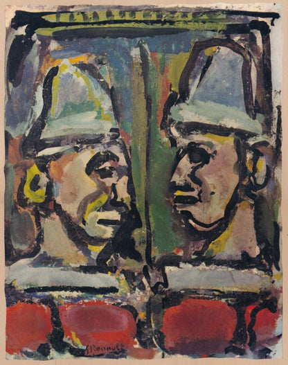 George Rouault Divertissement, 1943 Portfolio 15 Offset Color Lithographs