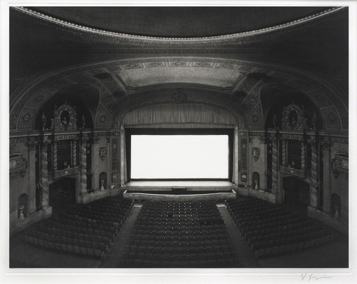 Hiroshi Sugimoto Theaters Set of 2 Signed Ltd Ed Photogravure & Book Publisher's Packaging
