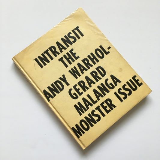 Intransit The Andy Warhol-Gerard Malanga Monster Issue, 1968 1st Ed