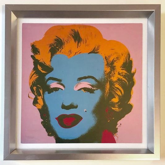 Andy Warhol Marilyn Monroe 1967 Iconic Offset Color Lithograph Framed