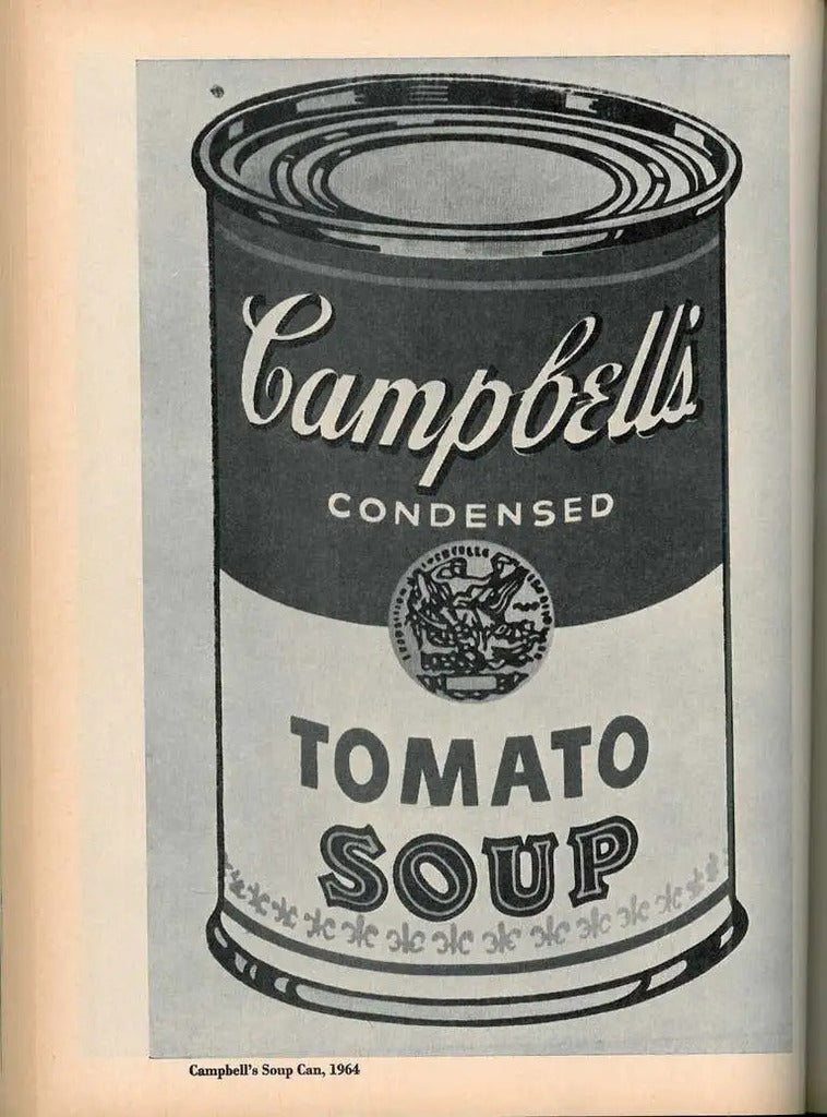 Andy Warhol The Stockholm Catalogue, 1968 1st Edition detail Soup Can